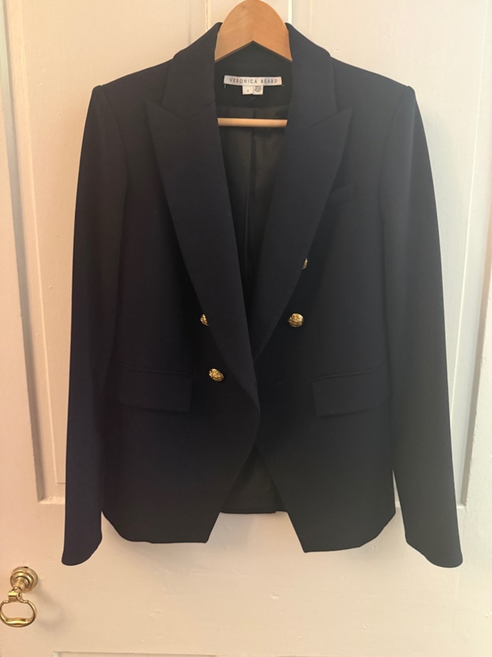 Veronica Beard Navy Miller Dickey Jacket